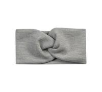 DILLING DILLING headband from organic merino wool for adults - Light grey melange L