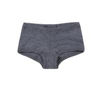 DILLING Girls' Hipster Briefs - Organic Merino Wool Blue Granite Melange 5-6 Years