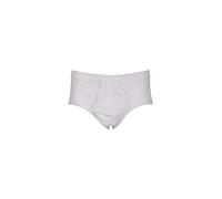 DILLING Men's Classic Cotton Rib Briefs Grey Melange S