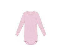 Dilling Natural Merino Wool/Silk Bodysuit for Babies, strawberry milkshake, 86