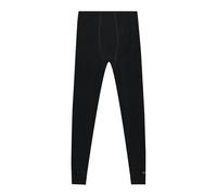 DILLING plus size men's long johns base layer - organic merino wool Black 4XL