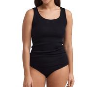 DILLING Ribbed Women's top - Organic Merino Wool Black 18