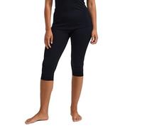 DILLING Women's merino wool 3/4 leggings - Black 12