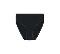 DILLING Women's Merino Wool High Waist Tai Brief, black, 14