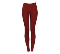 Dilling Women's Merino Wool Leggings, ruby-red, 20