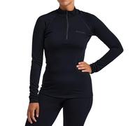 DILLING Women's Merino Wool Long Sleeve top - Black 12