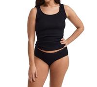 DILLING Women's merino wool midi briefs - Black 10