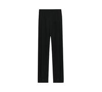 Dilling Women's Merino Wool/Silk Straight Leg Trousers, black, 20