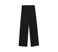 Dilling Women's Merino Wool Wide Leg Trousers, black, 14