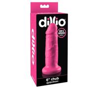 Dillio Chub Natural Dildo Pink One Size