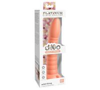Dillio Wild Thing - Textured Dildo (19cm) - Orange