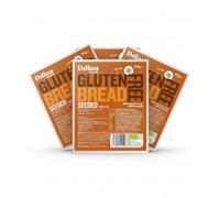Dillon Organic Gluten-Free Seeded Bread | Sliced, Vegan, Low Carb, High Fibre, Diabetic-Friendly, No Preservatives, UPF Free, 275g (Pack of 4)
