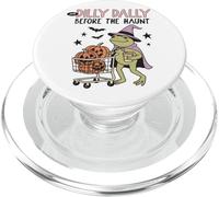 Dilly Dally Before The Haunt Frog Witch PopSockets PopGrip for MagSafe