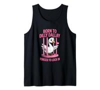 Dilly Dally Life Interrupted by Lock in Moments Tank Top