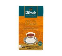 Dilmah Ceylon Supreme, Foil Wrapped 25 Tagged Tea Bags 50g