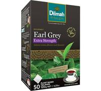 Dilmah Earl Grey Extra Strength Tea Bags | Premium Single Origin Freshly Packed Tea Bags, 100% Pure Ceylon Tea, Black Tea s, No Additives, Ethically Grown & Packed in Sri Lanka Pack of 1