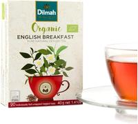 Dilmah English Breakfast Tea 20 Individually Foil Wrapped Tea Bags 40g