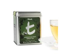 Dilmah T-Series Mint Tea - 20 Luxury Leaf Tea Bags | Ceylon GreenTea | Refreshing Mint Green Tea Infusion