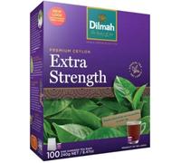 Dilmah Tea Bags Extra Strength Premium Single Origin, 100% Pure Ceylon Tea, No Additives, Ethically Grown & Packed in Sri Lanka