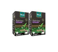 Dilmah Tea Bags | Premium Single Origin Freshly Packed Tea Bags, 100% Pure Ceylon Tea, Black Tea s, No Additives, Ethically Grown & Packed in Sri Lanka (Pack of 2, Earl Grey Extra Strength)
