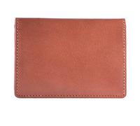 Diloro RFID Leather Wallet for Men or Women Travel Bifold Card Holder Full Grain Cow Nappa 4"x3" Expandable to 1" Thick, Bugatti Tan, Bifold,