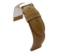 diloy Calf Leather Watch Strap smooth watchband 26mm 28mm 30mm 32mm 34mm 36mm 38mm 40mm Ref. 302EA Beige 32mm