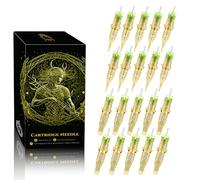 DILRLN Tattoo Needles, 1003RL Disposable Needles, Round Liner Size, Tattoo Cartridge Needles, 20 Pieces