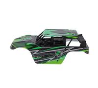 Dilwe 1:18 Extended Scale and Cool Body Chaste - Replacement for Remote Control, High -end PVC Material for Hourly, Light and Easy Pleasure for RC Lovers to Install (Green)