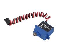 Dilwe 1/18 RC Digital Servo Kit, Aluminum Alloy Servo Gear 7kg Motor Kit for TRX4M RC Crawler Car