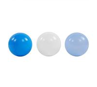 Dilwe 100pcs LDPE Baby Toy Ocean Balls, Multicolor Plastic Pit Balls for Kids with Non Thick Material for Color Perception Development