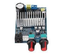 Dilwe 100W Subwoofer Amp Module Digital Amplifier Board Amplifier Board TPA3116D2 12-24V with Bass Crossover Volume Control for DIY Speaker Projects