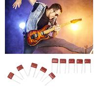 Dilwe 10PCS Electric Guitar Tone Capacitor, 223J S630V NP E17PP Capacitors for Bass Guitar, with Long Service Life and Extra Timbre Advantage, for Volume Control and Even Sound