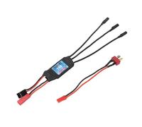 Dilwe 18A RC ESC, Comprehensive Safety Electric Speed Controller Motor 3.5 Banana Female Connecting Cable for 2 to 4S Battery