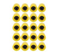 Dilwe 20PCS Drone Sprayer Nozzle, Cone Hollow Drone Atomization Sprayer with Adjustable Droplet Size, for Agricultural Outdoor Crops Flowers Fruit Trees (Yellow)