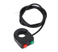 Dilwe 22mm Motorcycle Handlebar Switch, ABS 3 Wire Handlebar Horn Headlight Switch, Universal Scooter Motorbike Control for Motorcycle Electric Bike Scooter Handlebars