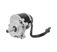 Dilwe 24V DC 350W Permanent Magnet Electric Motor 24V 350W 120rpm Electric Wheelchair Motor High Torque Low Speed with Aluminum Alloy Body for E-Bikes Scooters ATVs