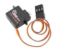 Dilwe 2G Digital Servo, High Precision Plastic Gear Servo with Arm Set, for 1/24 RC Car Fixed Wing Helicopter Aircraft