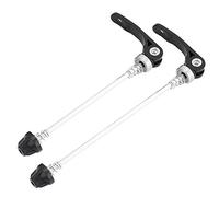 Dilwe 2pcs Bike Skewers, Ultralight Alloy Quick Release Skewer Set Bike Replacement Repair Parts Accessory For Road Bike MTB Bike