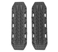 Dilwe 2pcs Simulation Escape Boards, Plastic Sand Ladder for 1/18 1/24 Scale RC Car with Non Slip Design, for AXIAL SCX24 (Black)