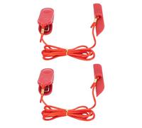 Dilwe 2Pcs Treadmill Magnetic Lock, ABS Material, Automatic Safety Feature, Universal Compatibility, Key for Home Gym and Fitness Enthusiasts