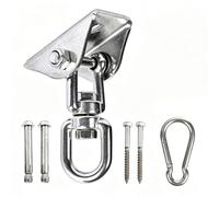 Dilwe 304 Stainless Steel Swing Hanger Set, 360 Rotation Heavy Duty for