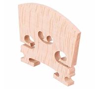 Dilwe 5 Pieces Maple Wood Violin Bridge, Professional Violin Accessory with Clear Streak and Smooth Finish for Instrument Learner, 4 Size Options (1/4 Keyboard Set of Five)