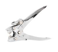 Dilwe 5mm Hole Puncher, Metal Grommet Pliers for 30 Sheets A4 Paper with Adjustable Depth for Fabric and Leather Craftings