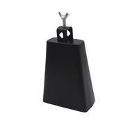 Dilwe 6 Inch Cowbell Set, Metal Percussion Instrument with Adjustable Mount and Handle Stick for Drum Kit Players