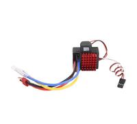 Dilwe 60A Brushed ESC, Alloy RC Electronic Speed Controller for 540 550 750 Motors, Suitable for RC Car Boat