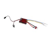 Dilwe 60A RC Car ESC, 1/10 2-3S Brushed ESC 320A Peak Electronic Speed Controller Compatible for SCX10 D90 1/10 1/12 RC Crawler Car