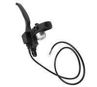 Dilwe 8.5in Electric Scooter Brake Lever with Bell, Aluminium, Black
