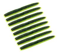 Dilwe 8PCS AR24 Fishing Bait, 10cm 6.5g Soft Artificial Lifelike Simulation Lure, with Sparkling Color for Attracting Many Kinds of Fish (#1)