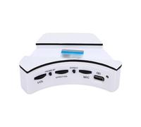 Dilwe Acoustic Guitar Pickup, 800mAh Rechargeable Bluetooth Guitar Amplifier with Feedback Suppression for Performance
