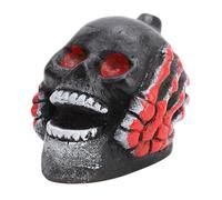 Dilwe Aztec Death Whistle?s, High Decibels Easy to Blow Whistle Loud Scary Horror Sound for Halloween Scares & April 1st Pranks (Red Black)